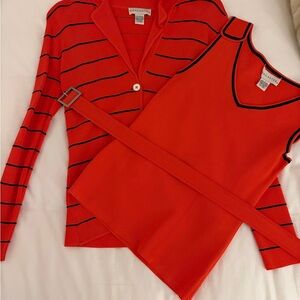 Doncaster Cardigan and matching Sleeveless top